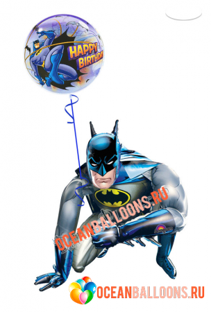 Ходячий шар «Запоминающееся поздравление от Бэтмена»