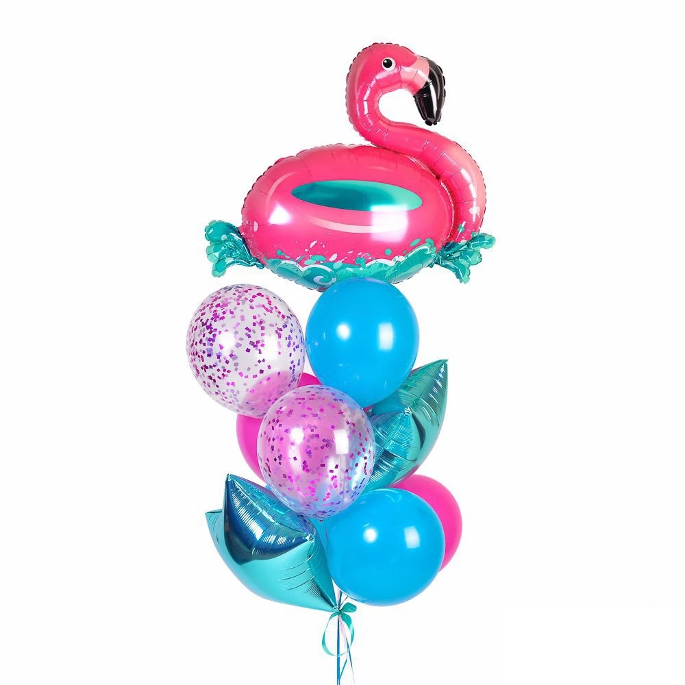 Фонтан из шаров с грузиком